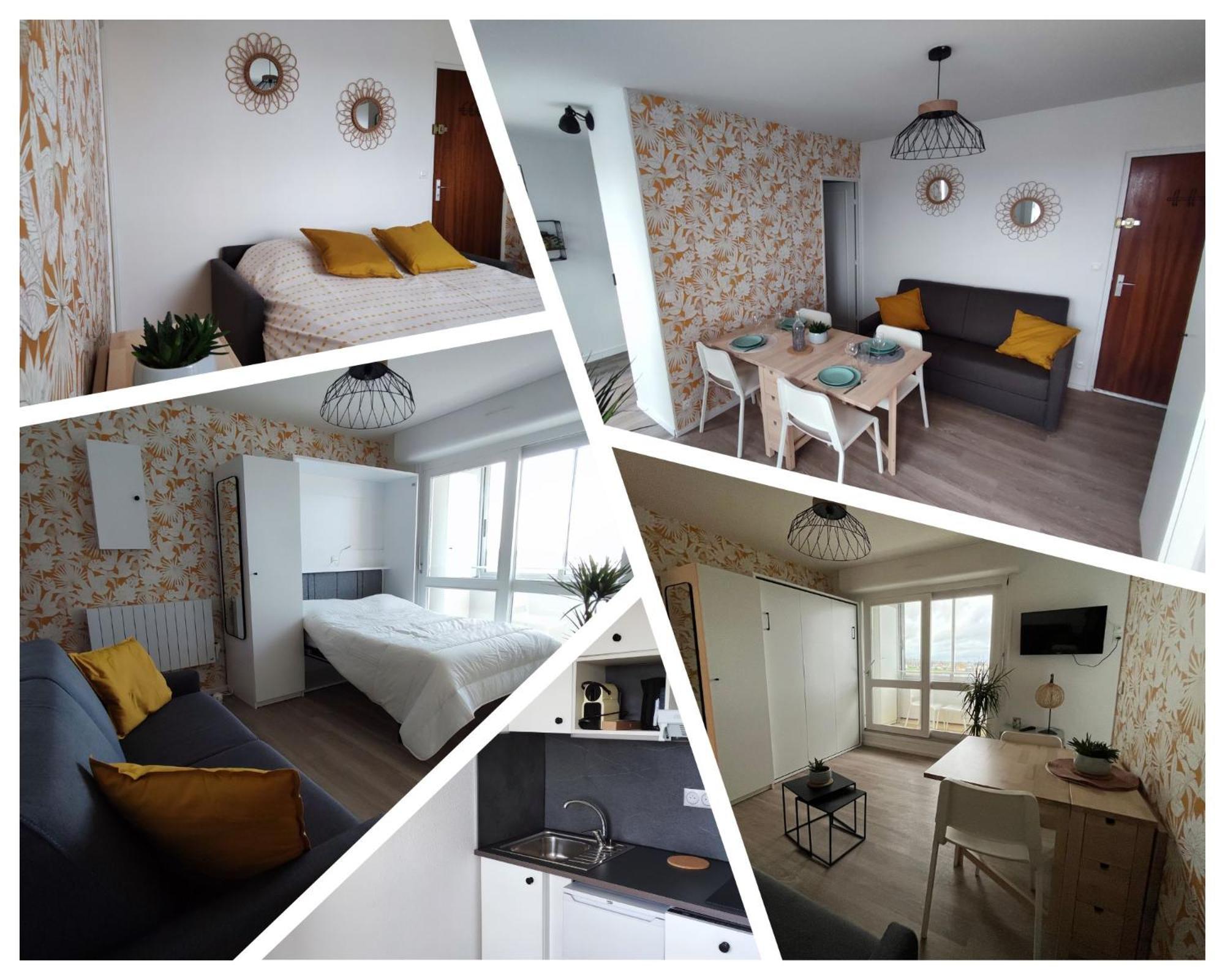 Studio 22 - Coucher De Soleil & Vue Mer Courseulles-sur-Mer Exterior foto